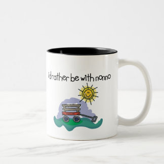 Tasse 2 Couleurs Je serais plutôt avec Nonno