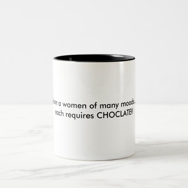 Tasse 2 Couleurs je suis des femmes de beaucoup de modes… que (Centre)