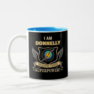 Tasse 2 Couleurs Je Suis DONNELLY Quel Est Votre Superpouvoir