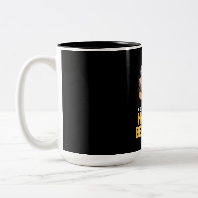 Tasse 2 Couleurs Je Suis Douce Comme Abeignets De Miel (Gauche)