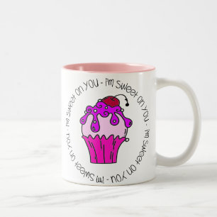 Tasse 2 Couleurs Je suis doux sur vous Valentine