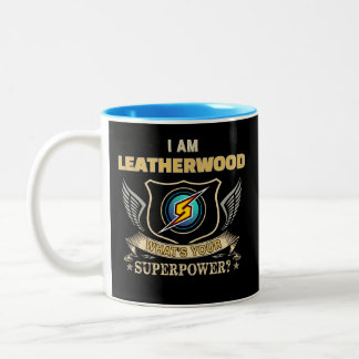Tasse 2 Couleurs Je Suis LEATHERWOOD Quel Est Votre Superpouvoir