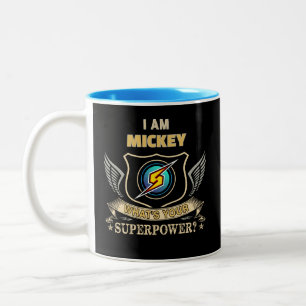 Tasse 2 Couleurs Je Suis MICKEY Quel Est Votre Superpouvoir