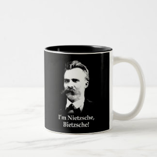 Tasse 2 Couleurs Je suis Nietzsche, Bietzsche !