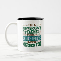 Je suis professeur de géographie Funny Heroes Appr