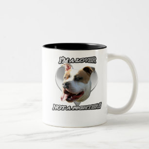 Tasse 2 Couleurs Je suis un amant et non un champignon de chasse