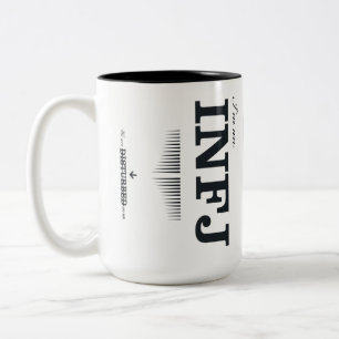 Tasse 2 Couleurs Je suis Un INFJ