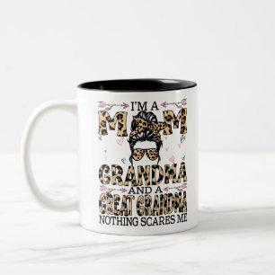 Tasse 2 Couleurs Je suis une maman grand-mère grand rien ne me fait