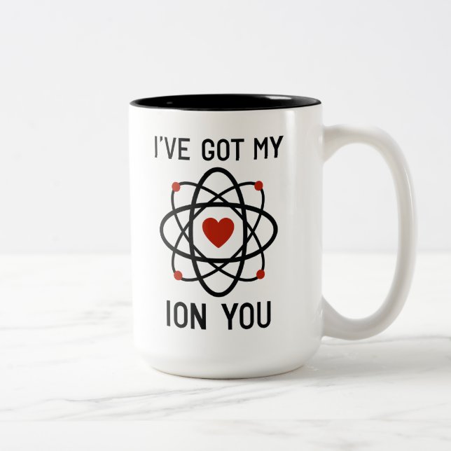 Tasse 2 Couleurs Je t'ai à l'œil toi (Droit)