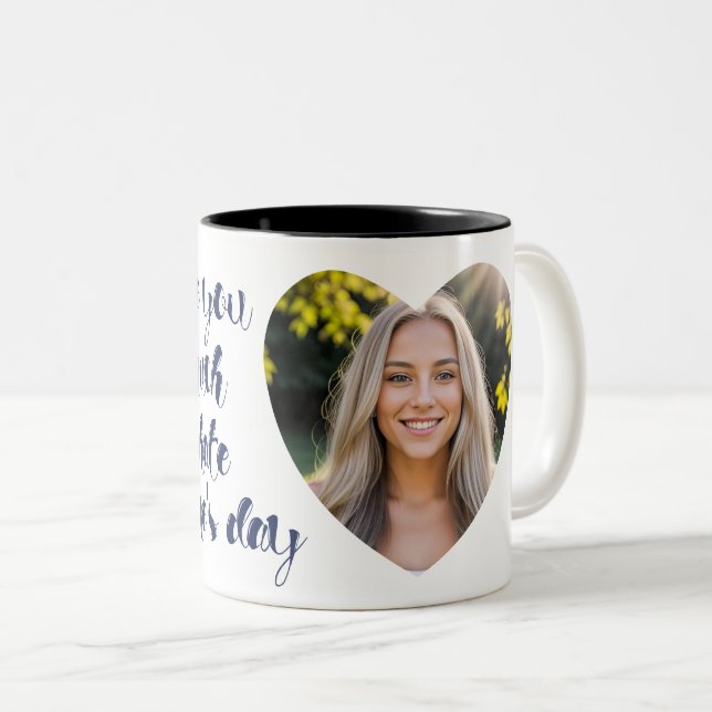 Tasse 2 Couleurs Je t'aime autant que je déteste la Saint Valentin (Devant droit)