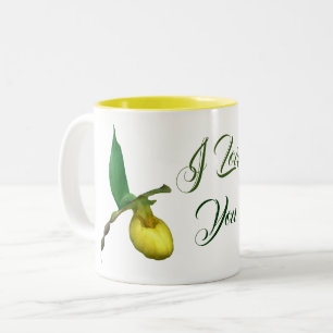 Tasse 2 Couleurs Je T'Aime Lady Chaussure Flower