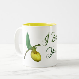 Tasse 2 Couleurs Je T'Aime Lady Chaussure Flower