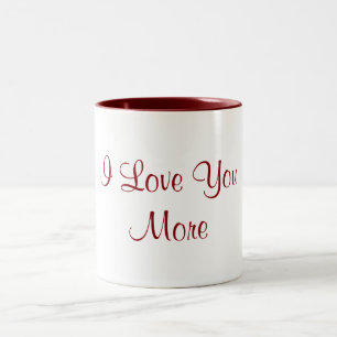 Tasse 2 Couleurs Je t'aime plus