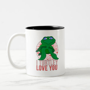 Tasse 2 Couleurs Je T'Aime Turtley