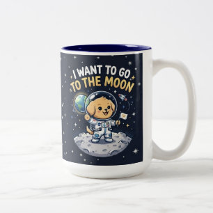 Tasse 2 Couleurs Je veux aller sur la lune Chien errant K-Pop