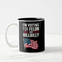 Je vote pour le criminel et le Hillbilly 2024 Pro