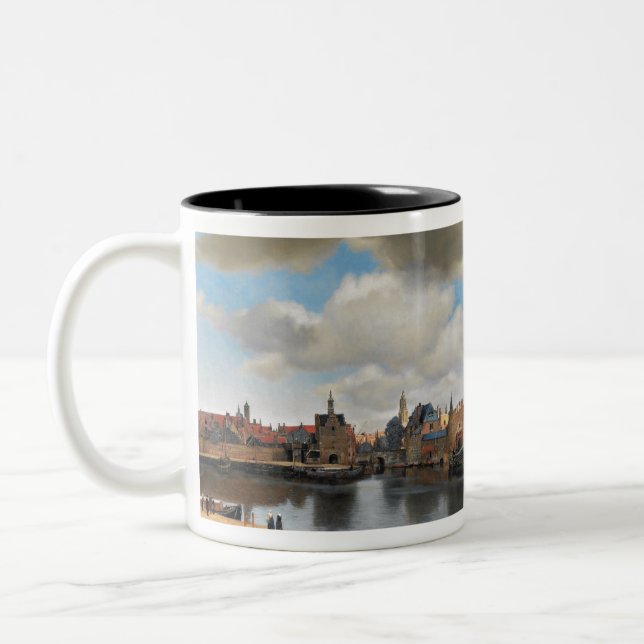 Tasse 2 Couleurs Jean Vermeer View of Delft (Gauche)