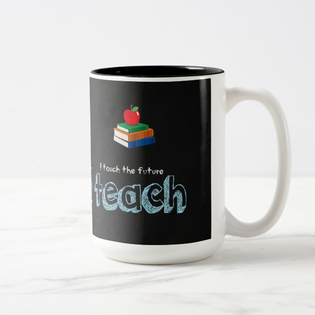 Tasse 2 Couleurs J'enseigne (Droit)