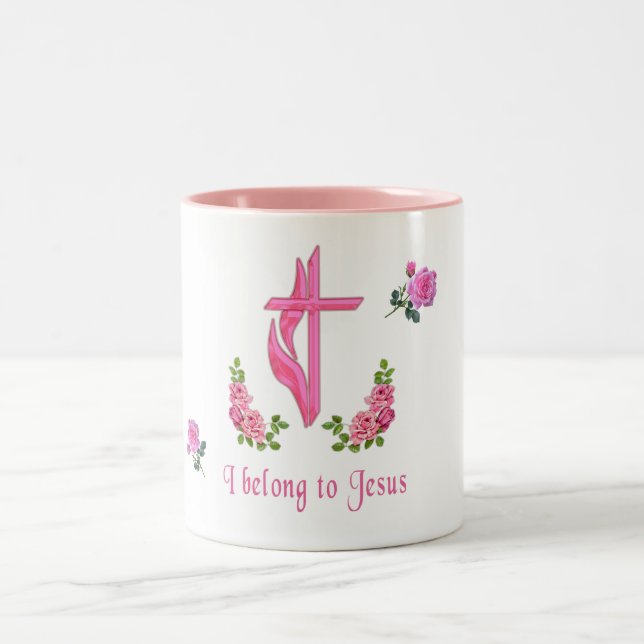 Tasse 2 Couleurs Jésus (Centre)