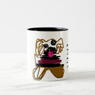 Tasse 2 Couleurs Jésus aime la joie