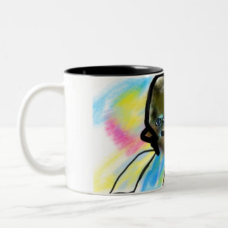 Tasse 2 Couleurs jésus amour n'abandonnez pas