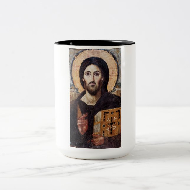 Tasse 2 Couleurs Jésus-Christ (Centre)