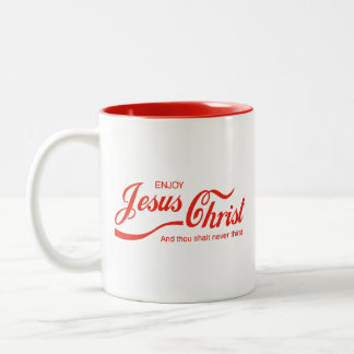 Tasse 2 Couleurs Jésus Christ