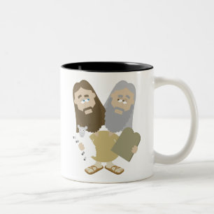 Tasse 2 Couleurs Jésus contre Moïse