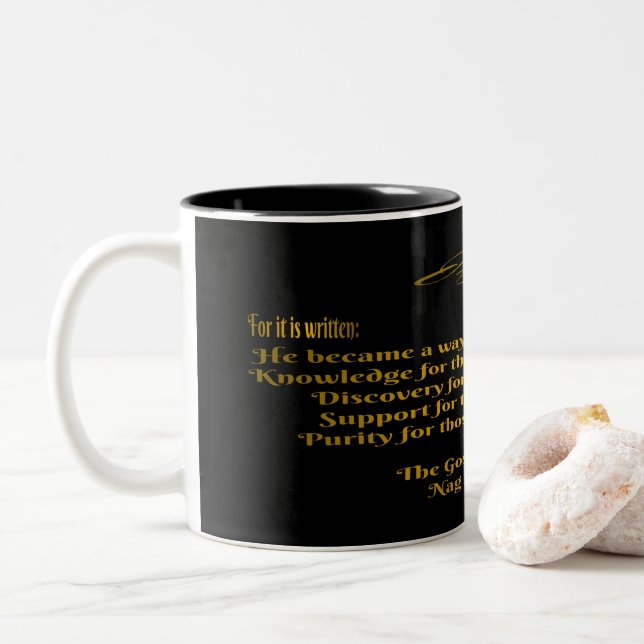 Tasse 2 Couleurs Jésus est devenu (Avec donut)