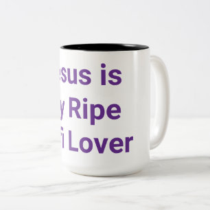 Tasse 2 Couleurs Jésus est mon amant soufi mûr Hankamer Artjunkhaus