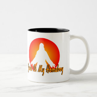 Tasse 2 Couleurs Jésus est mon Homeboy