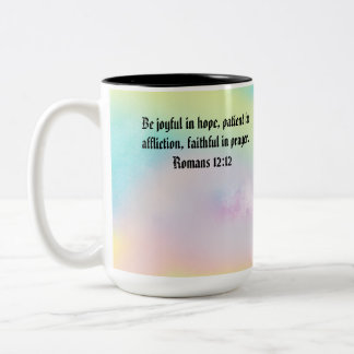 Tasse 2 Couleurs Jésus ici aimable