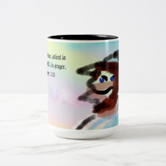 Tasse 2 Couleurs Jésus ici gentil