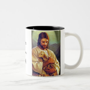 Tasse 2 Couleurs Jésus M'aime 4