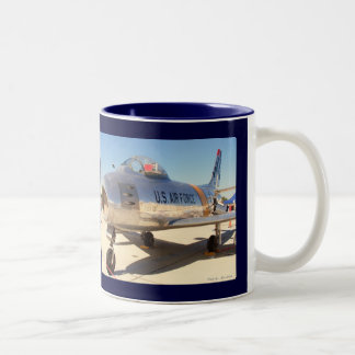 Tasse 2 Couleurs Jet de sabre - Guerre de Corée, jet de sabre -