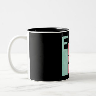 Tasse 2 Couleurs Jets de chasseurs F35 de la Force aérienne Vintage