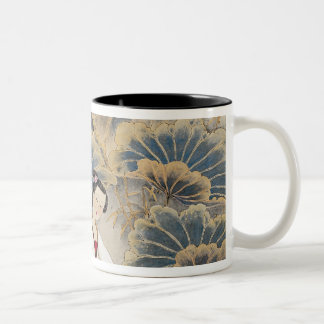 Tasse 2 Couleurs Jeu de la musique par l'étang de Lotus