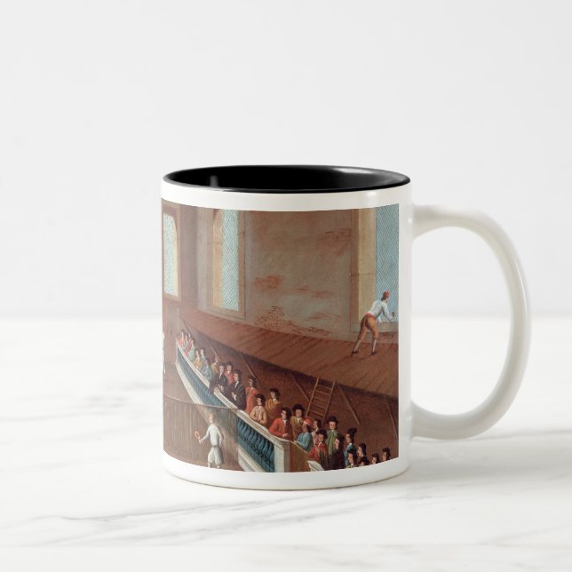 Tasse 2 Couleurs Jeu des raquettes (Droit)