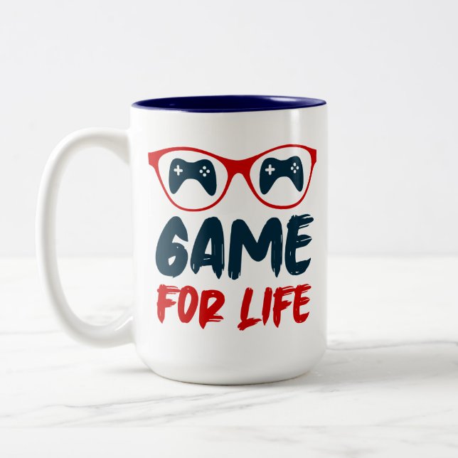Tasse 2 Couleurs Jeu pour les jeux de vie (Gauche)