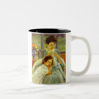 Tasse 2 Couleurs Jeune mère coudre