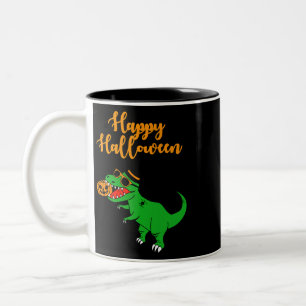 Tasse 2 Couleurs Jeunes garçons Halloween Enfants Dinosaur T rex ma