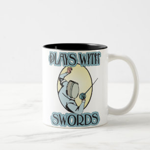 Tasse 2 Couleurs Jeux avec des épées