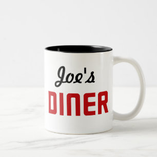Tasse 2 Couleurs Joe's Diner
