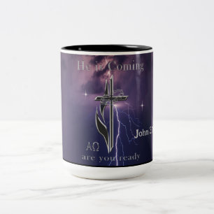 Tasse 2 Couleurs John 3:16