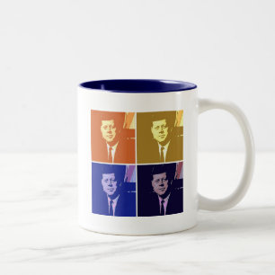 Tasse 2 Couleurs John F Kennedy