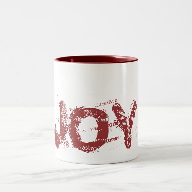 TASSE 2 COULEURS JOIE (Centre)