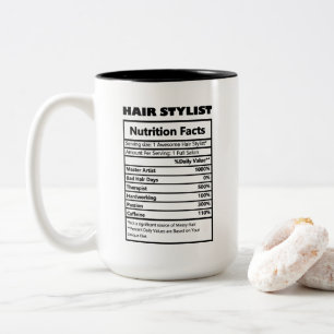 Tasse 2 Couleurs joli Hair Styliste faits de travail
