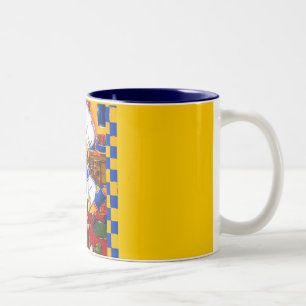 Tasse 2 Couleurs Joli Le Café Pug Chef
