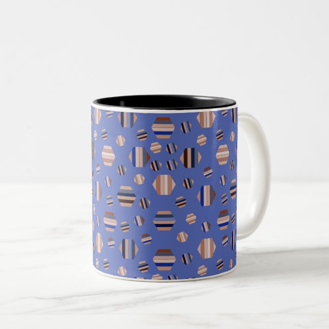 Tasse 2 Couleurs Joli Motif d'été (Devant droit)