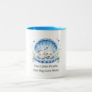 Tasse 2 Couleurs Jolie amour de perle dans un coquillage magique